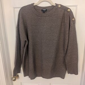 Express Taupe Knit Sweater